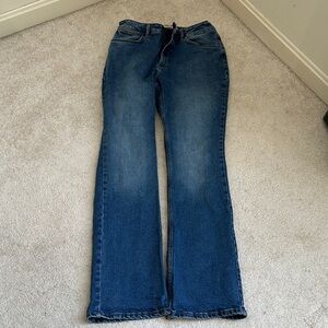 Wrangler Women's Straight Leg Jeans in Deep Blue